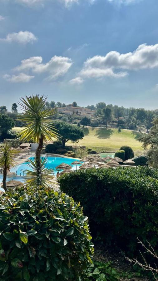 Hameau Des Amandiers Vue Mer - Piscine, Golf Et Tennis Prive Saint-Cyr-sur-Mer Dış mekan fotoğraf